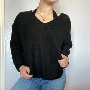 URBAN OUTFITTERS // Sheer Knit Sweater